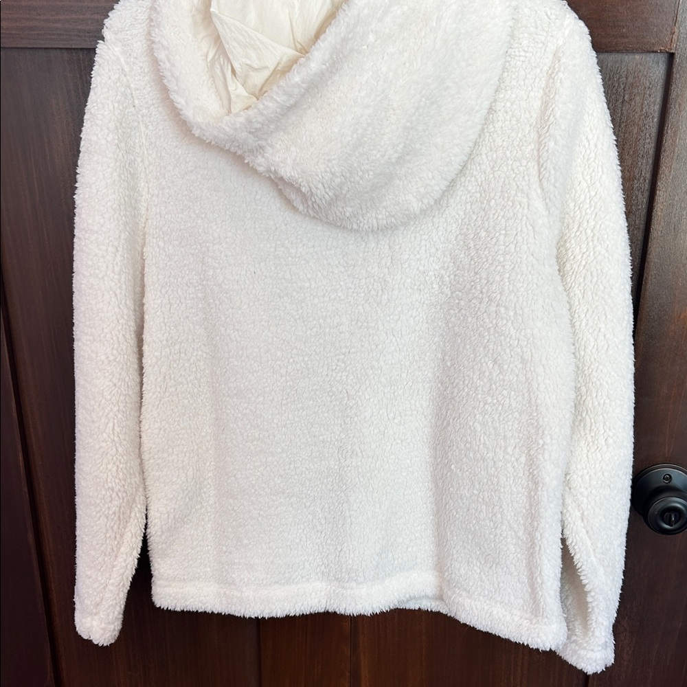 Tommy Hilfiger Cream Teddy Jacket - Picture 4 of 6